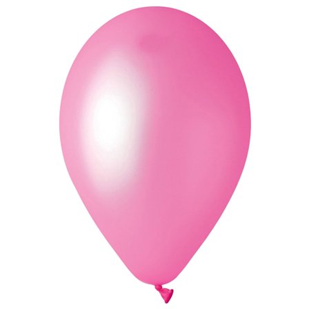 UV Latexballonger Neonrosa 30 cm