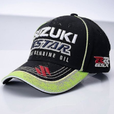 "Moto Gp Motorsykkel Suzuki Team G5x Racer Racing Caps Brodert Baseball Caps Herre Caps Utendørs Sport Caps" (FMY)