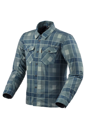 Rev'it! Camisa de Moto Bison 2 H2O Azul marino oscuro L