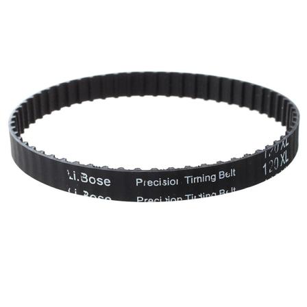 10 mm leveä 5,08 mm jako 60 hammasta 60 t tahdistushammas jakohihna musta 120xl