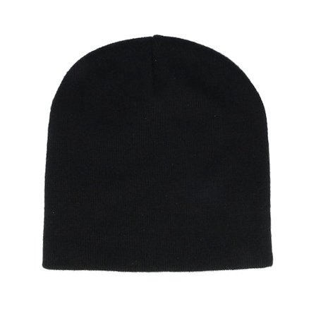 Beechfield - Černá traditionalbeanie Beanie - Black Traditional Blank Beanie @ Hatstore