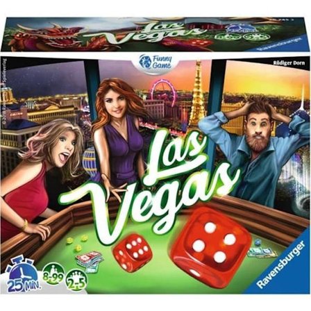 RAVENSBURGER Las Vegas Lautapelit ja tunnelmalliset pelit