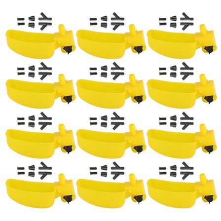 12 kpl kyyhkyjen ja viiriäisten juomakuppi, automaattinen juoma-astia, siipikarjan juomajärjestelmä, maatilan työkalut