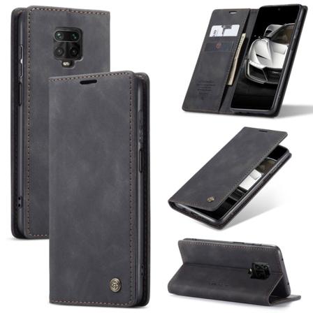Caseme Plånboksfodral Xiaomi Redmi Note 9 Pro - Svart Svart