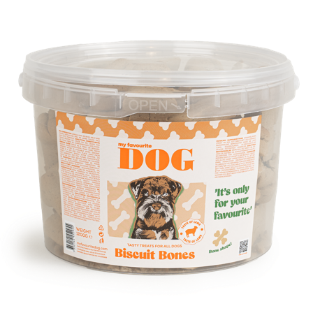 My favourite DOG - Biscuit Bones med lammesmak 1,2kg - Hund - Hundegodbiter & tyggebein - Belønningsgodbiter for hund - ZOO.no