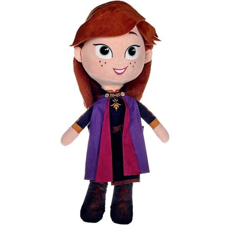 Frozen 2 / Huurteinen Seikkailu 2, Pehmolelu - Anna