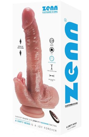 Super Soft Dildo mit Wärmefunktion 21 cm