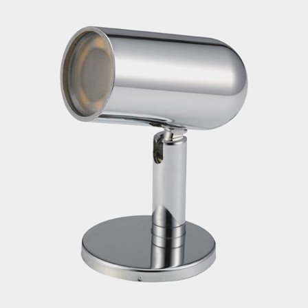 Leeslamp 8335, verchroomd messing, LED, 10 - 30 V, 2 W, met warm wit licht