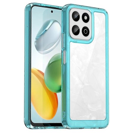 Skal för Honor X7c 4G/200 Smart 5G/Honor Play 60 Plus 5G TPU +Akryl Skyddande Transparent Mobilskal