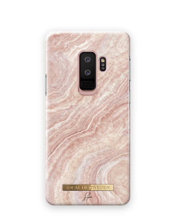 Female deksel, Sylvie Meis Galaxy S9P Rosy Reef Marble, iDeal of Sweden