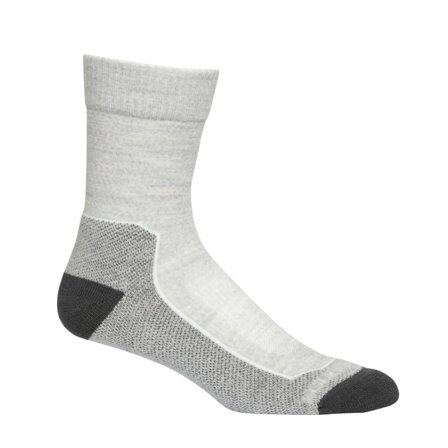 Icebreaker Women's Hike+ Light Crew Women hiking socks Grey S