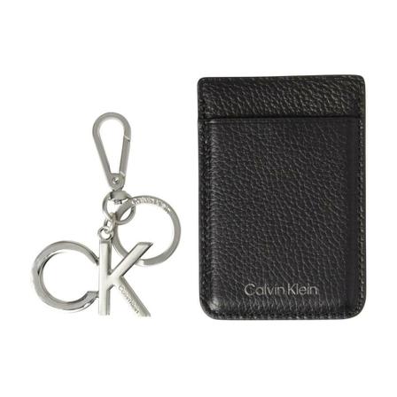 Calvin Klein Wallets & Cardholders , Zwart , Heren , Maat: ONE Size Portefeuilles