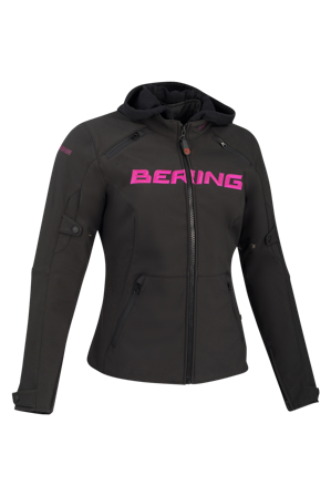 Bering Drift Women's Motorcycle Jacket Black/Pink M