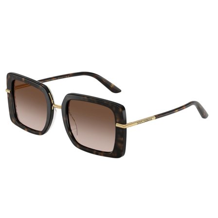 Dolce & Gabbana -Aurinkolasit - Brown Rectangular - Dolce & Gabbana DG4491 321713 5222