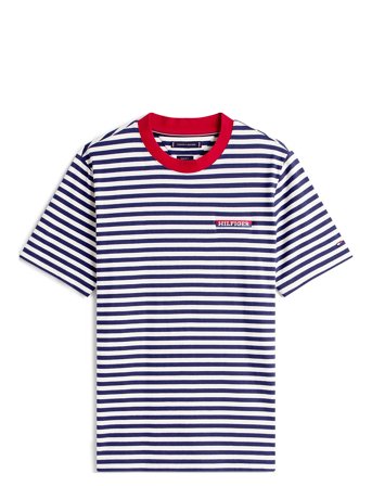 Tommy Hilfiger | Americana Graphic Striped Tee | XL