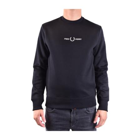 Fred Perry Sweatshirts Hoodies Sort, Herre
