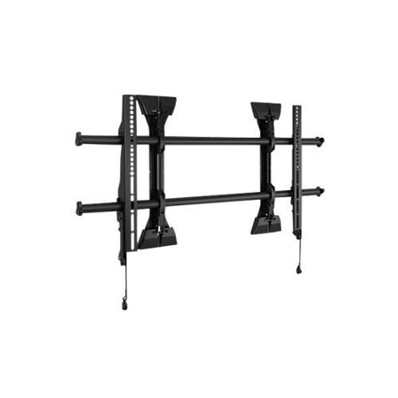 Chief Fusion Large Adjustable Fixed Display Wall Mount - For Displays 42-86" - Black monteringssett - for flatpanel - svart