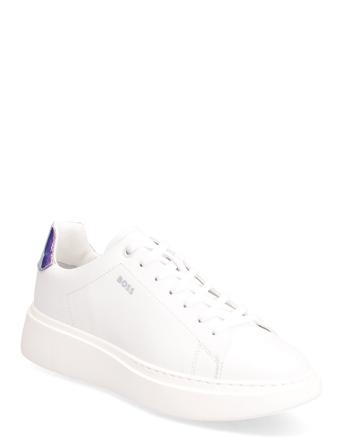 Amber Sneaker-Hl Matalavartiset Sneakerit Tennarit Valkoinen BOSS