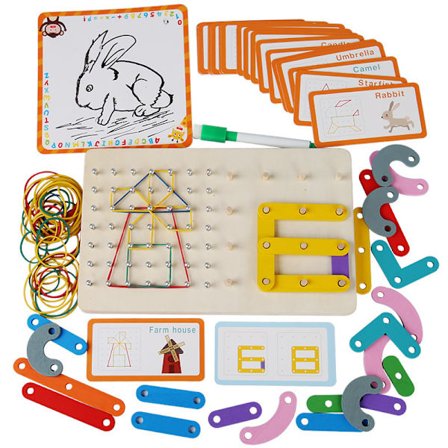1 sæt træ baby oplysning geometri matematik undervisningsmidler børns legetøj pædagogisk tidlig uddannelse legetøj