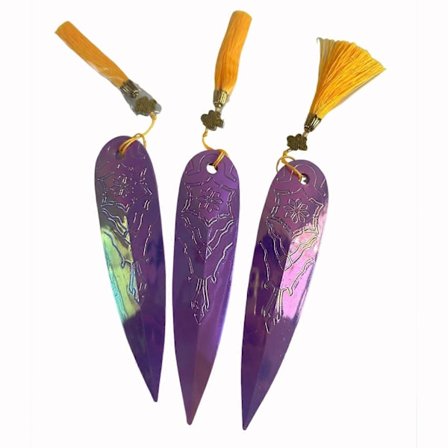 3 stk. Zoey's Prop Replica, Zoey's Dolker Cosplay Shuriken, Fantasitilbehør for Anime Kostyme & Rollespill Prop Samling[YJD]