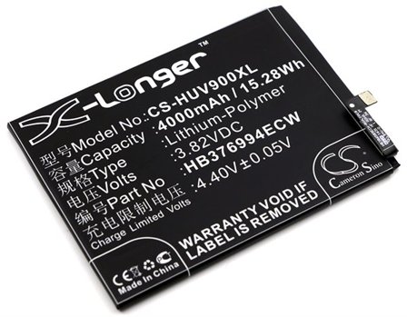 Batteri til SmartPhone, Mobil til Huawei Honor V9, DUK-AL20, DUK-TL30 og andre.