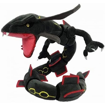 80 cm Grön Rayquaza Drake Plyschdocka Gosedjur Leksaker Presenter till Barn, Gosedjur Leksaker (Svart)