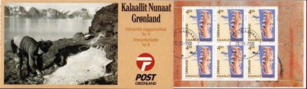 Grønland 2000 - AFA H-8 - Frimærkehæfte - Stemplet