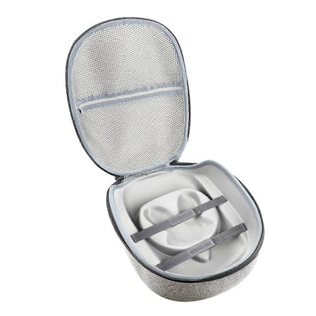 Bärväska för 3 VR Headset Kontroller EVA Hårt Skal Förvaringsväska med Nät för Meta Quest3 VR