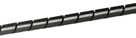 Hellermann Tyton SBPE16 Spiralslange 20-150 mm, 30 m Svart, Installasjonsmaterial