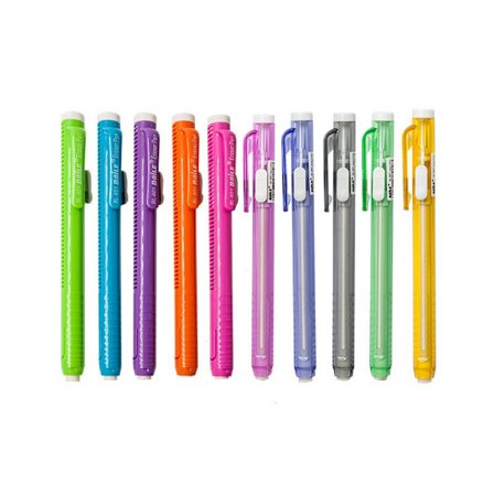 Kuglepen med udtrækkelig mekanisk viskelæder med udskiftning, ZQKLA