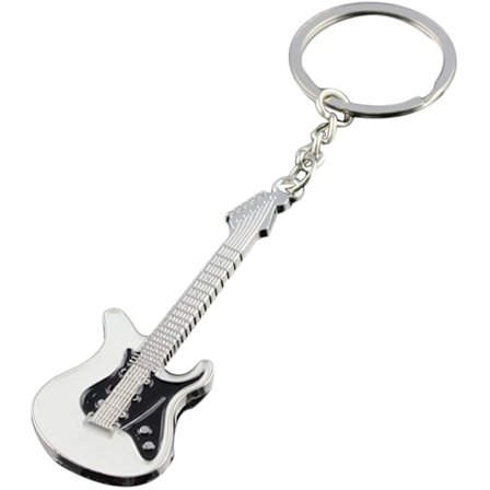 Muodi Metalliavaimenperä Kitara Muotoinen Avaimenperä Auton Avaimenperä Koriste