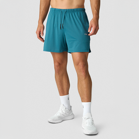 ICANIWILL Stride Shorts, Light Faded Teal