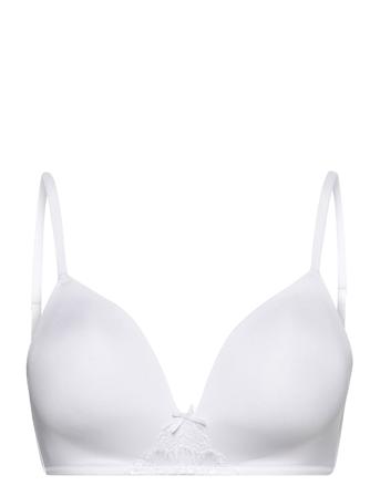 Michelle Light Padded Soft Bra Lingerie Bras & Tops Soft Bras Non Wired Bras Valkoinen Dorina