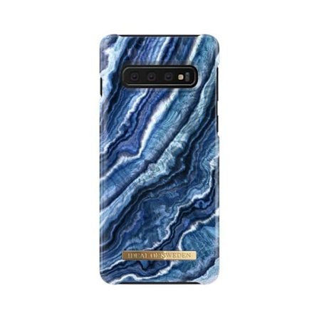iDeal of Sweden Samsung Galaxy S10 Fashion Back Case Indigo Swirl