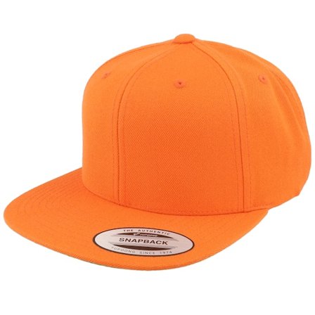 Yupoong - Orange snapback Casquette - Orange Snapback @ Hatstore