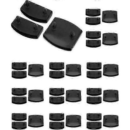 36 Styk Lamelbund, Lamelholder til Lamelbund, 24 Styk Lamelbund Endestykker og 12 Styk Lamelbund Centralben, Lamelholder til Lamel