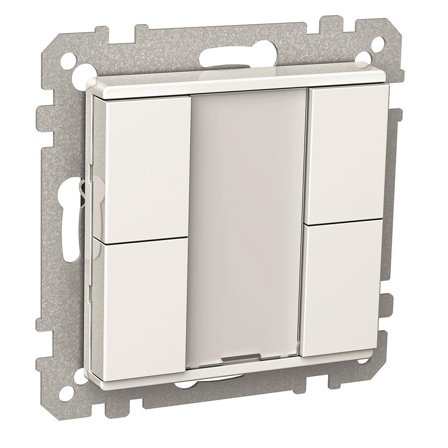 Schneider Electric Exxact KNX Trykknapp 4 kanaler, Strømbrytere & vegguttak