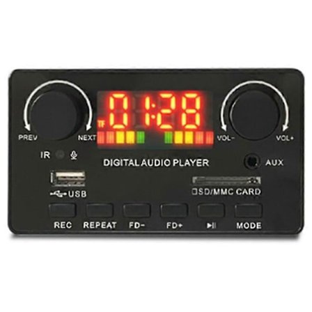 Bluetooth Effektforsterkerkort 2X40W Bil Audio MP3 Dekoder Stereo Musikkforsterker Bluetooth Modul