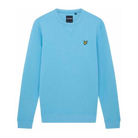 Lyle & Scott Crew Neck Sweatshirt Blå, Herre Sweatshirts, Størrelse: M