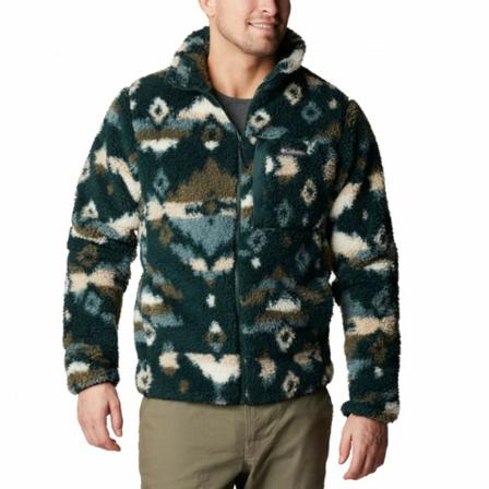 Columbia, Zip-throughs Groen, Heren, Maat:XL