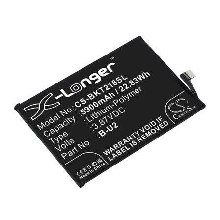 Batteri for smarttelefon, mobil for VIVO T2x, V2188A