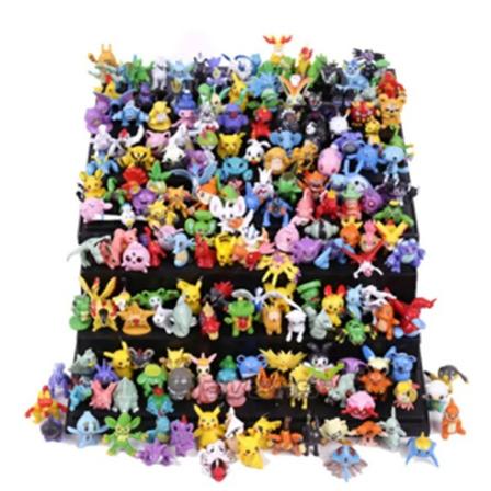 Anime Figur Pikachu Action Model 2-3CM Ikke Gentager Mini Model Dukke Legetøj
