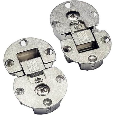 (2 kpl) 90 asteen kääntöakseli säädettävä kaapin ovi piilotettu hi