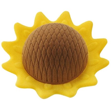 Solsikke Smykkeskrin Ringæske Frierring Etui Smykkebeholder Bryllupsgave