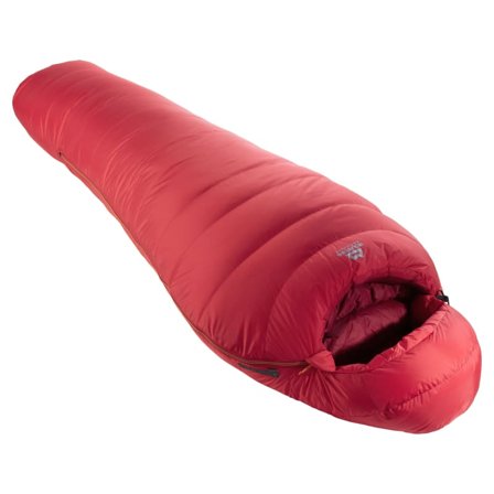 Mountain Equipment Glacier 1000 Regular down sleeping bags Red LZ