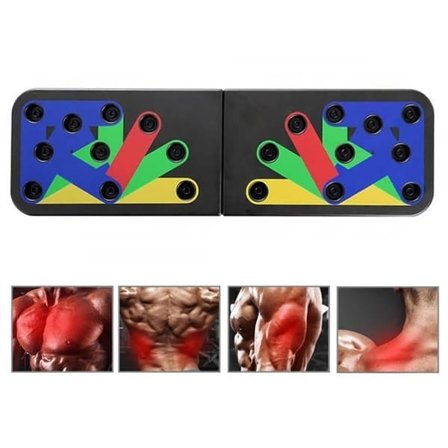 Push Up Board - Træn bryst, ryg, arme, skuldre—pa
