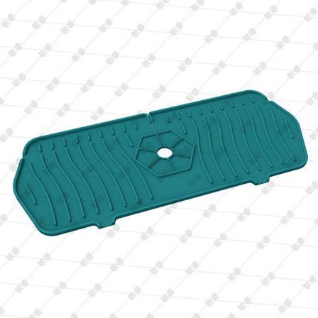 Silikoninen hanamatto, imukykyinen matto yhteensopiva keittiön allashanan kanssa, tippumisenestokaukalo yhteensopiva hanan kahvan kanssa, työtason 