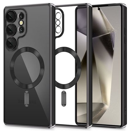 Tech-Protect MagFlex kotelo Samsung Galaxy S25 Ultra - Kirkas musta