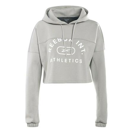 Reebok hoodie , Grijs , Dames , Maat: L