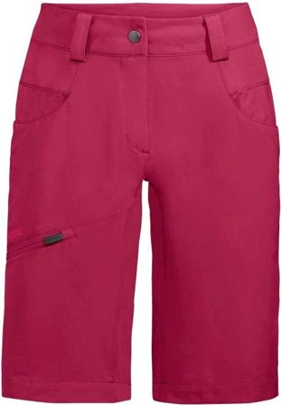Vaude Skarvan Bermuda naisten shortsit, Crimson Red